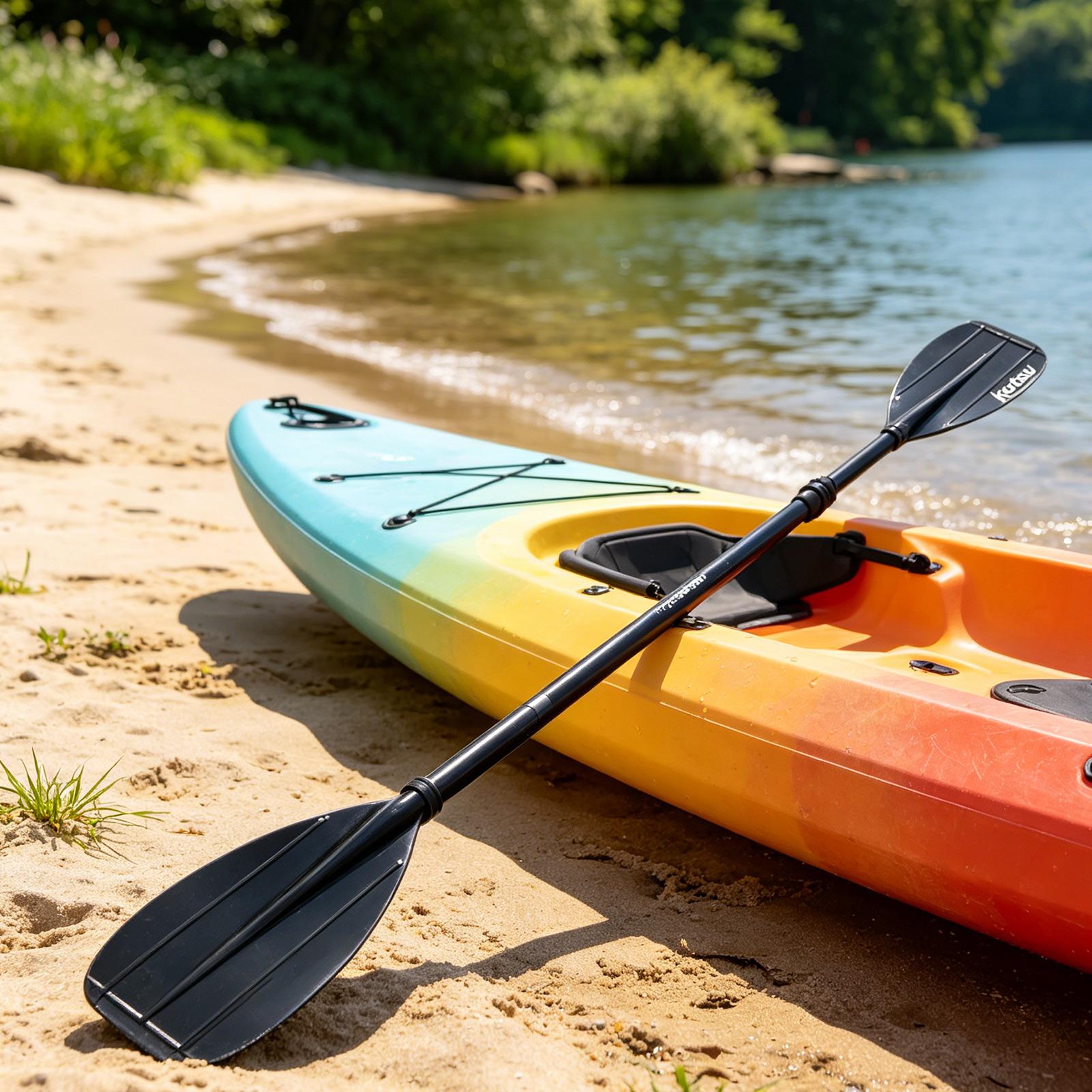 Fishing Boat Oar - مجداف كاياك من ألياف الكربون مكون
