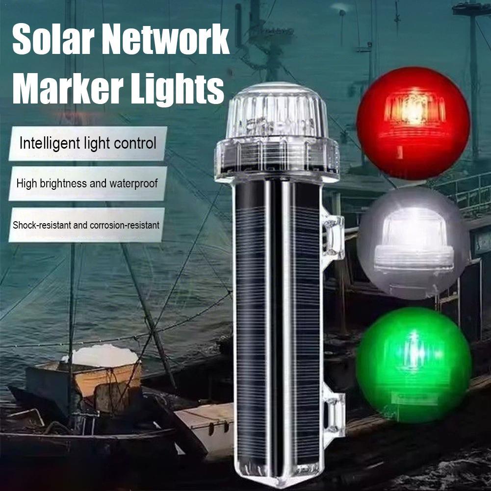 Fishing Boat Navigation Light - الطاقة الشمسية المحيط مصباح إشارة الملاحة
