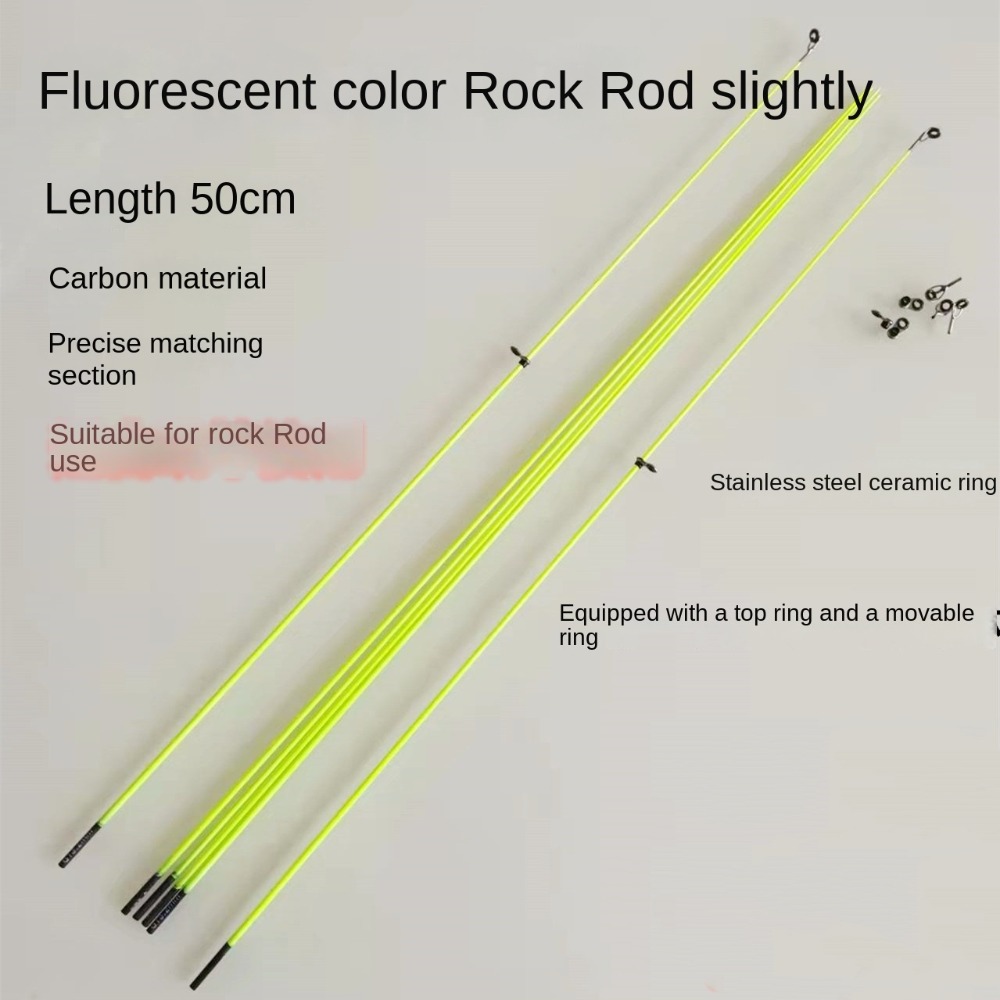 Fishing Boat Fiberglass - قصبة صيد 2025 بحلقة علوية، طول