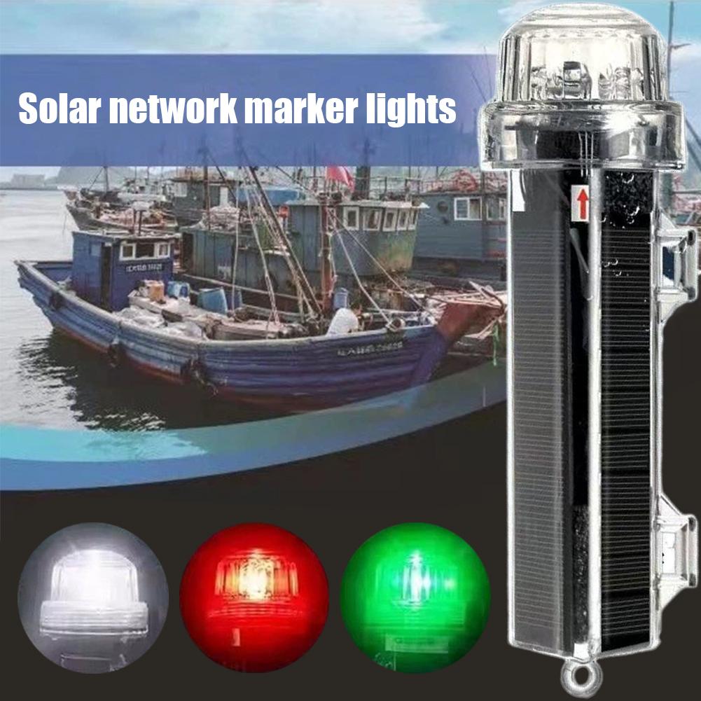 الطاقة الشمسية المحيط مصباح إش - مراجعة Fishing Boat Navigation Light وسعره
